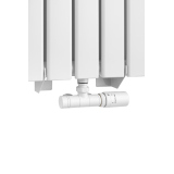 Grzejnik dekoracyjny Ultra Slim US2 1600x476 biały