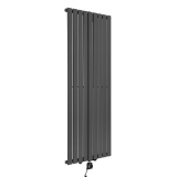 Grzejnik dekoracyjny Ultra Slim US1 1600x612 grafit