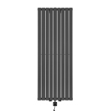 Grzejnik dekoracyjny Ultra Slim US1 1600x612 grafit