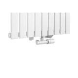 Grzejnik dekoracyjny Ultra Slim US1 1600x612 biały