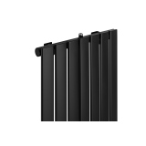 Grzejnik dekoracyjny Ultra Slim US1 1600x476 czarny