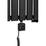 Grzejnik dekoracyjny Ultra Slim US1 1600x476 czarny