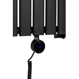 Grzejnik dekoracyjny Ultra Slim US1 1600x476 czarny