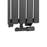 Grzejnik dekoracyjny Ultra Slim US1 1600x476 grafit