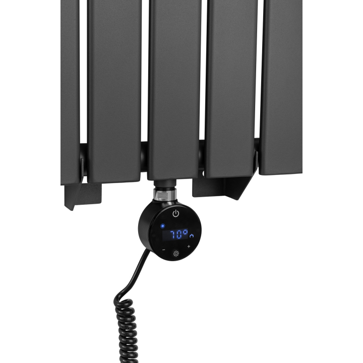 Grzejnik dekoracyjny Ultra Slim US1 1600x476 grafit