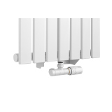 Grzejnik dekoracyjny Ultra Slim US1 1600x476 biały