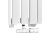 Grzejnik dekoracyjny Ultra Slim US1 1600x476 biały