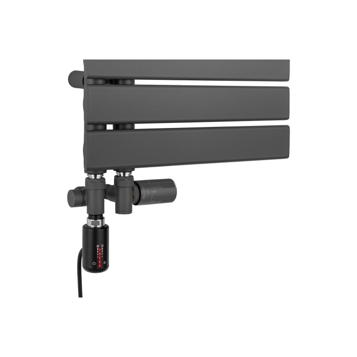 Grzejnik łazienkowy UCA-700x400-D50L/P grafit