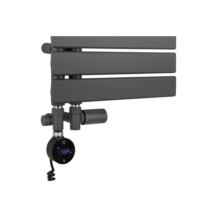 Grzejnik łazienkowy UCA-700x400-D50L/P grafit