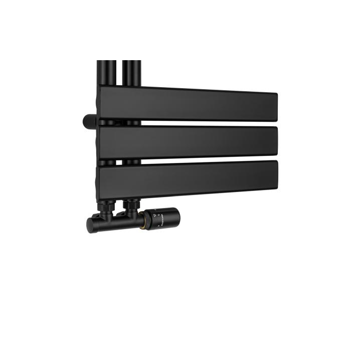 Grzejnik łazienkowy UCA-700x400-D50L/P czarny