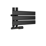 Grzejnik łazienkowy UCA-700x400-D50L/P czarny