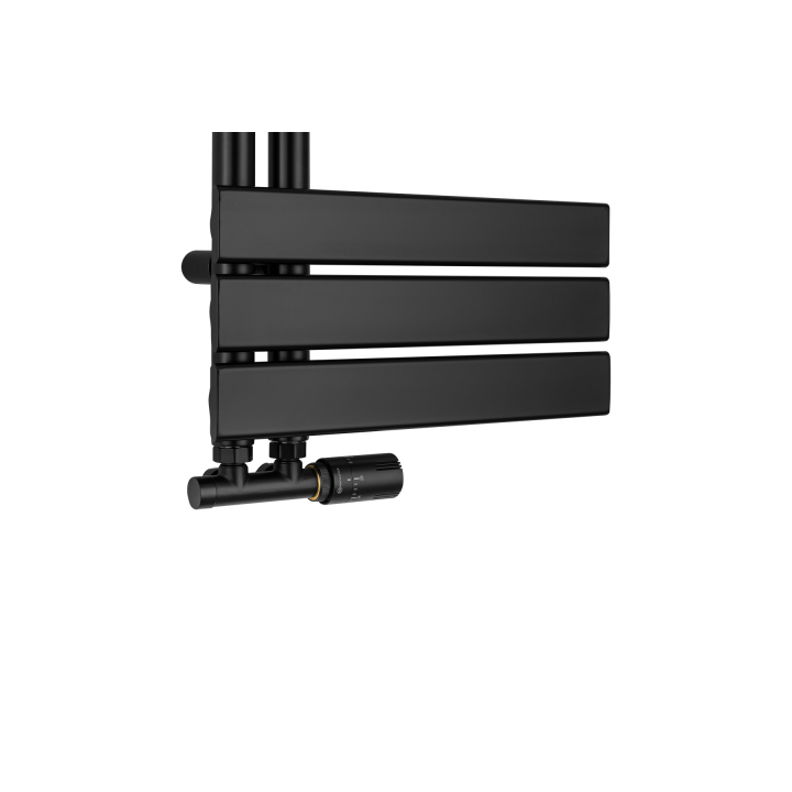 Grzejnik łazienkowy UCA-700x400-D50L/P czarny