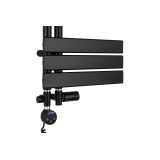 Grzejnik łazienkowy UCA-700x400-D50L/P czarny