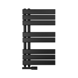 Grzejnik łazienkowy UCA-700x400-D50L/P czarny