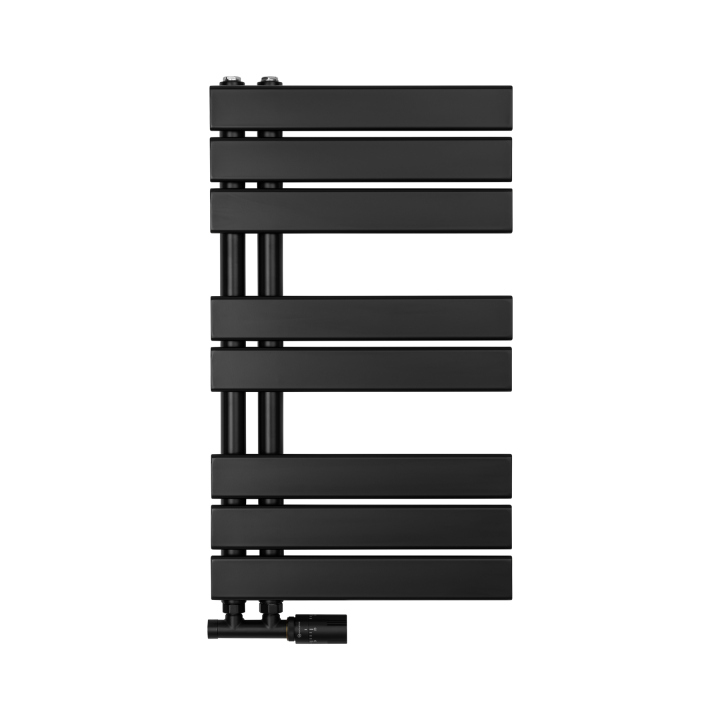Grzejnik łazienkowy UCA-700x400-D50L/P czarny