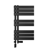 Grzejnik łazienkowy UCA-700x400-D50L/P czarny