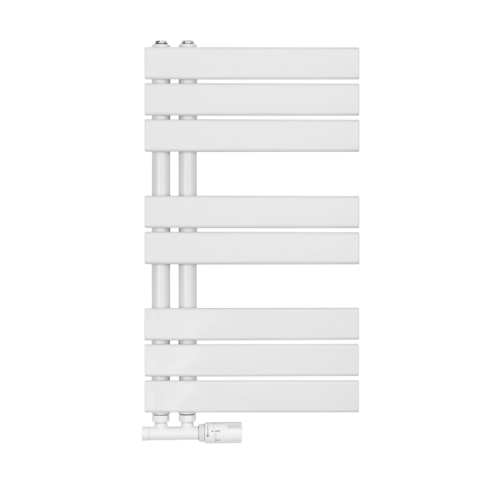 Grzejnik łazienkowy UCA-700x400-D50L/P biały