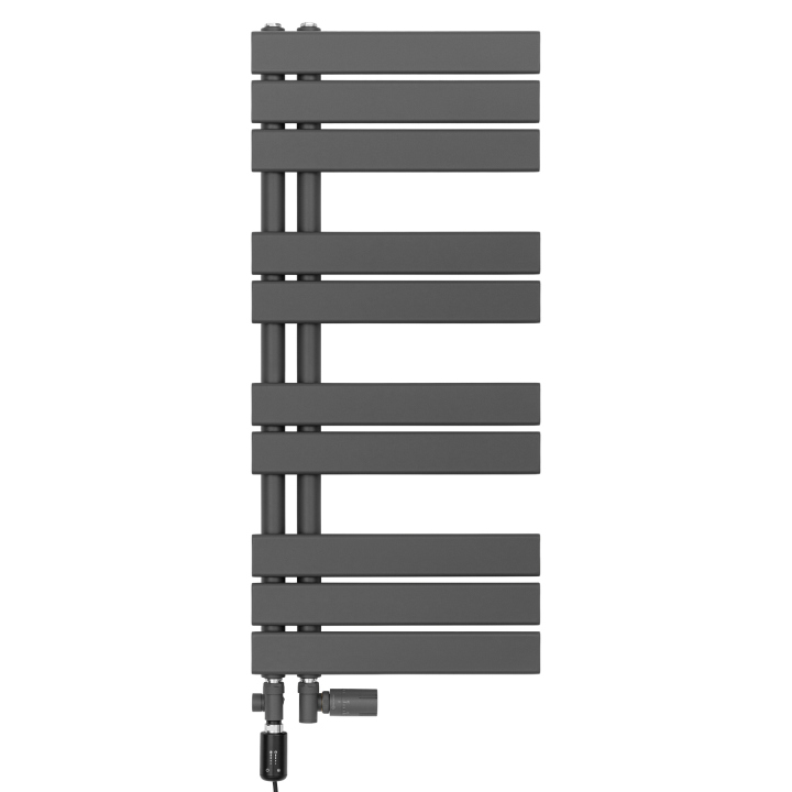 Grzejnik łazienkowy UCA-911x400-D50L/P grafit