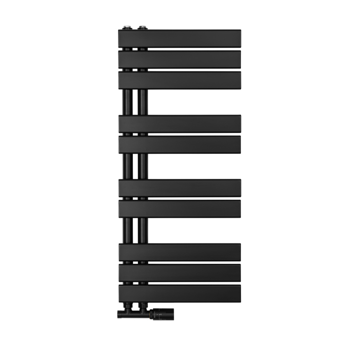 Grzejnik łazienkowy UCA-911x400-D50L/P czarny