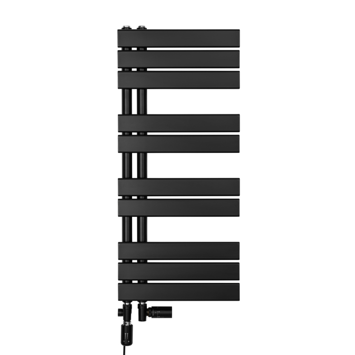 Grzejnik łazienkowy UCA-911x400-D50L/P czarny