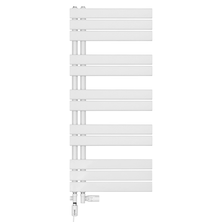 Grzejnik łazienkowy UCA-1122x500-D50L/P biały