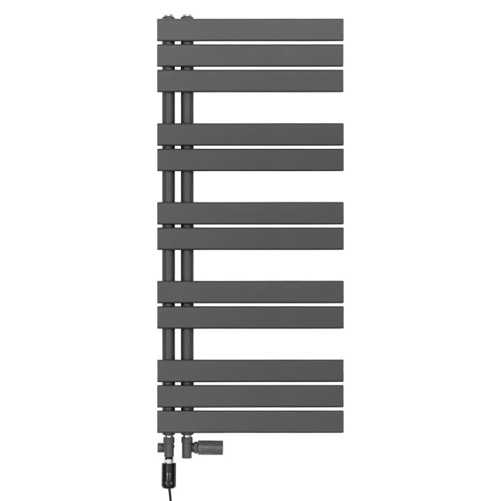 Grzejnik łazienkowy UCA-1122x500-D50L/P grafit