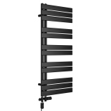 Grzejnik łazienkowy UCA-1122x500-D50L/P czarny
