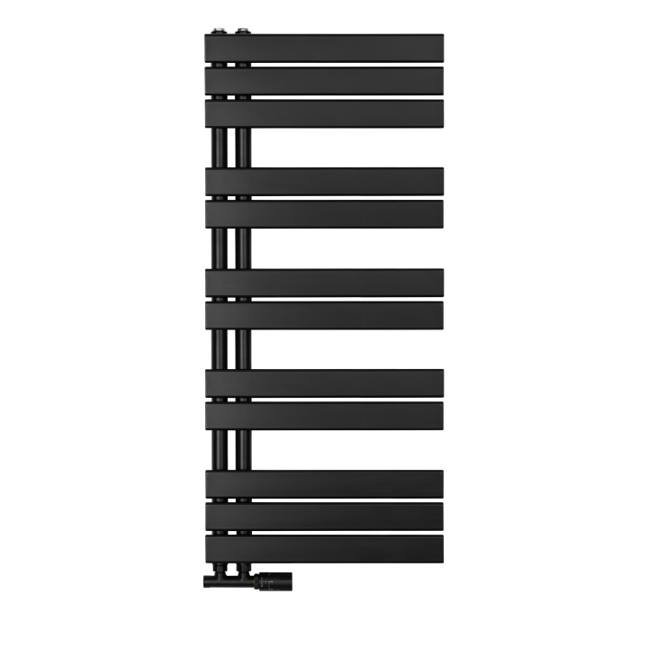 Grzejnik łazienkowy UCA-1122x500-D50L/P czarny