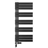 Grzejnik łazienkowy UCA-1122x500-D50L/P czarny