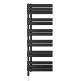 Grzejnik łazienkowy UCA-1333x500-D50L/P czarny