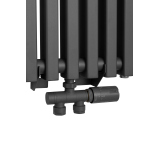 Grzejnik dekoracyjny Concert 1800x330 grafit