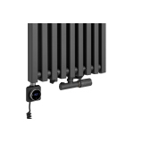 Grzejnik dekoracyjny Concert 1800x430 grafit