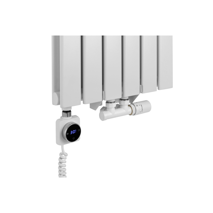 Grzejnik dekoracyjny Wanted WD2E 1800x408 biały