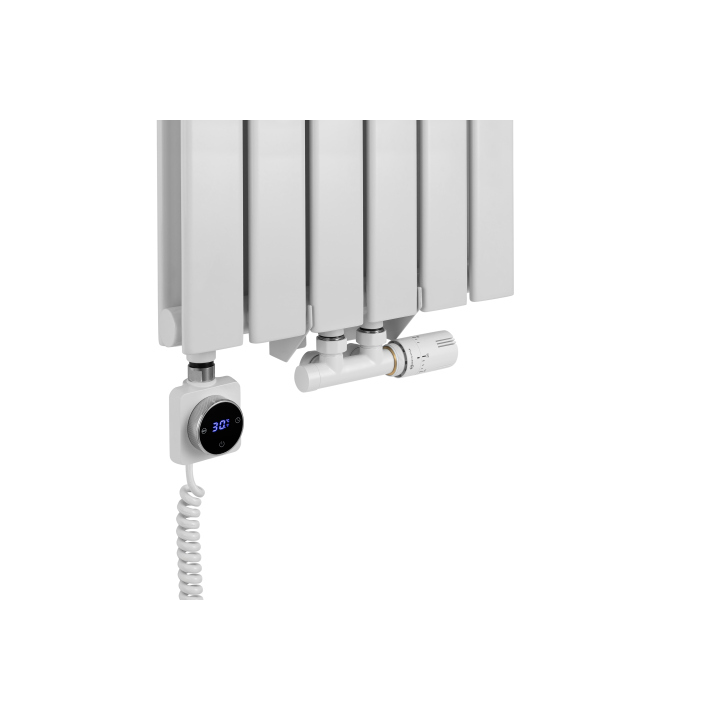 Grzejnik dekoracyjny Wanted WD2E 1800x408 biały