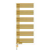 Grzejnik łazienkowy hybrydowy Zodiak 1352x500 złoty SAMBA
