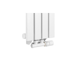 Grzejnik dekoracyjny Judy JD1 1600x236 biały