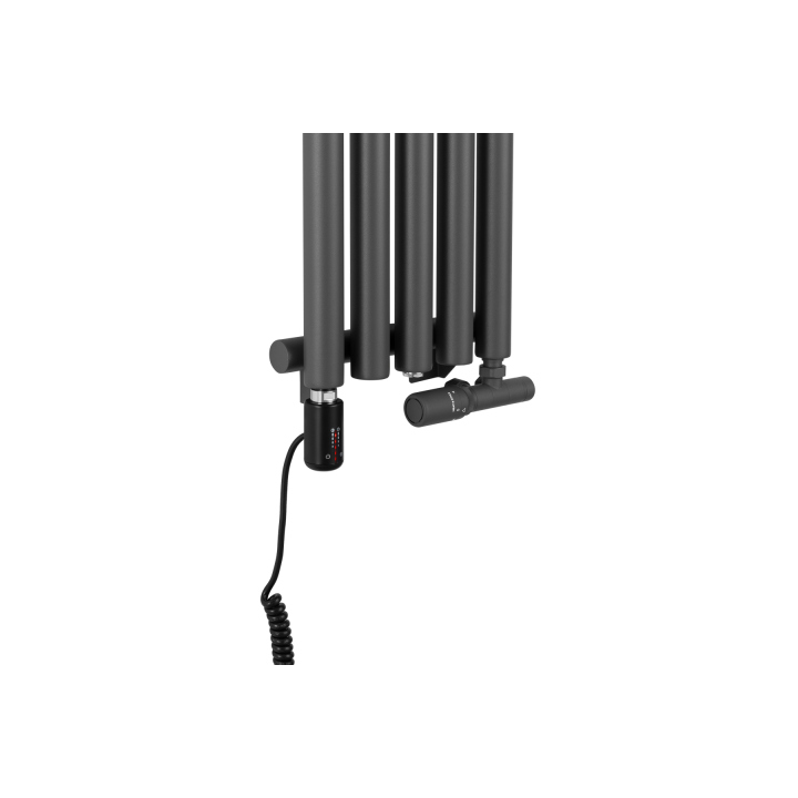 Grzejnik dekoracyjny hybrydowy Gilda GD1E 1600x295 grafit TANGO