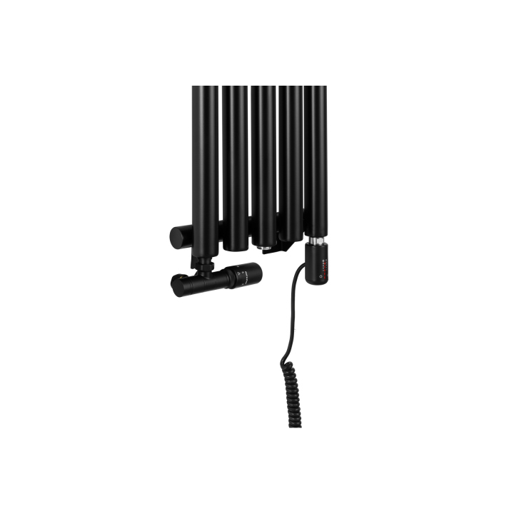 Grzejnik dekoracyjny hybrydowy Gilda GD1E 1800x295 czarny TANGO