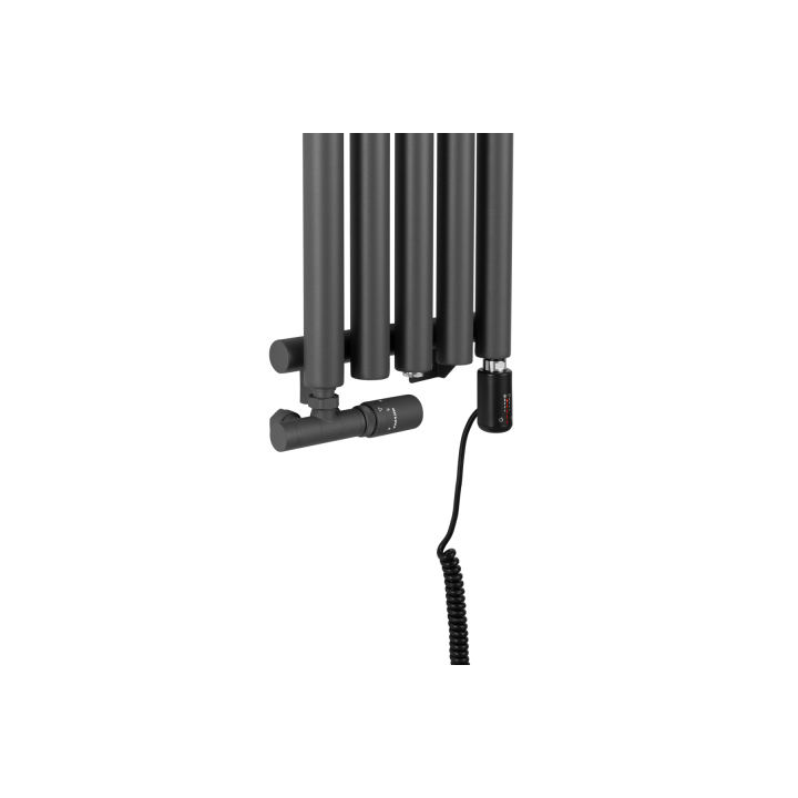 Grzejnik dekoracyjny hybrydowy Gilda GD1E 1800x295 grafit TANGO