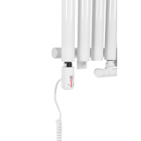 Grzejnik dekoracyjny hybrydowy Gilda GD1E 1800x413 biały TANGO