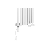 Grzejnik dekoracyjny hybrydowy Gilda GD1E 1800x413 biały TANGO