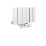 Grzejnik dekoracyjny Judy JD1 1600x354 biały