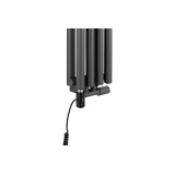 Grzejnik dekoracyjny hybrydowy Gilda GD2E 1800x236 grafit TANGO