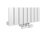 Grzejnik dekoracyjny Judy JD1 1600x472 biały