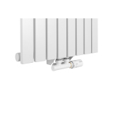 Grzejnik dekoracyjny Judy JD1 1600x472 biały