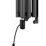 Grzejnik dekoracyjny hybrydowy Gilda GD2E 1800x472 grafit TANGO