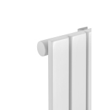 Grzejnik dekoracyjny Judy JD1 1600x472 biały