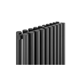 Grzejnik dekoracyjny hybrydowy Gilda GD2E 1800x590 grafit SQUARE