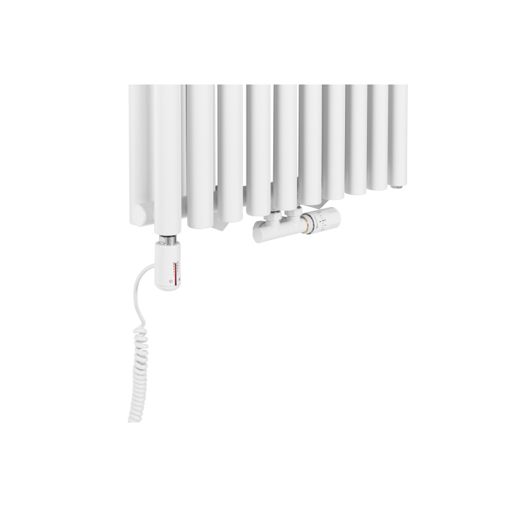 Grzejnik dekoracyjny hybrydowy Gilda GD2E 1800x590 biały TANGO