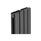 Grzejnik dekoracyjny hybrydowy Wanted WD2E 1800x272 grafit SQUARE